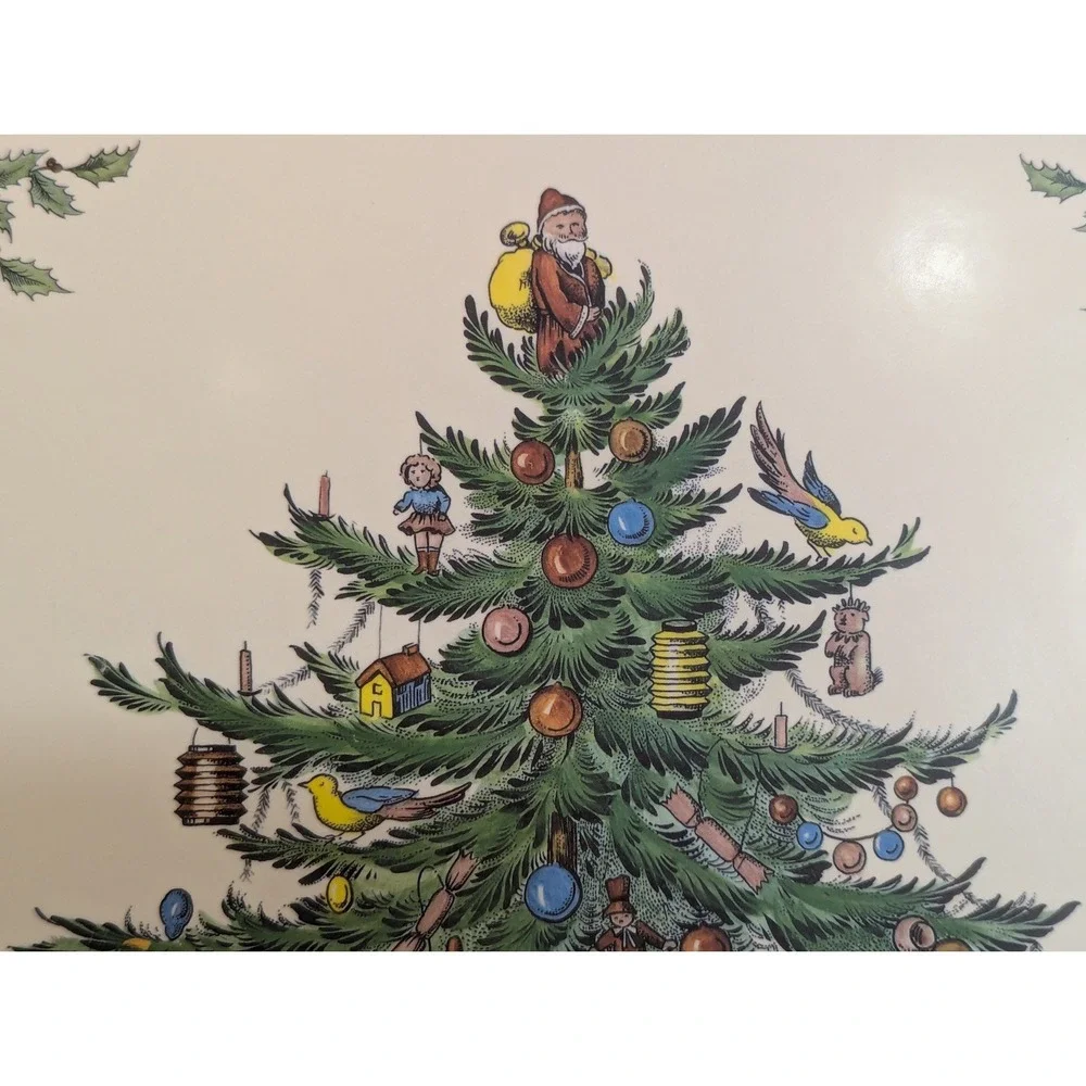 Spode‎ Acrylic Finish Christmas Placemats Set of 4